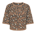 Only Pullover Donna 15378132 Cocoa Créme - Maculato