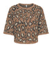 only pullover donna 15378132 cocoa creme maculato 164671563