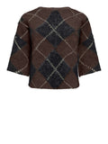 Only Pullover Donna 15378132 Coffee Bean - Marrone