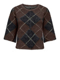 Only Pullover Donna 15378132 Coffee Bean - Marrone