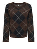 only pullover donna 15378140 coffee bean marrone 165304417