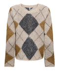 Only Pullover Donna 15378140 Oatmeal - Avorio