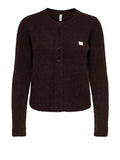 Only Cardigan Donna 15378144 Coffee Bean - Marrone