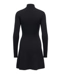 Only Vestito Mini Onlkattie Ls Highneck Donna 15378331 Black - Nero