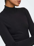 Only Vestito Mini Onlkattie Ls Highneck Donna 15378331 Black - Nero