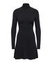 only vestito mini onlkattie ls highneck donna 15378331 black nero 161728341