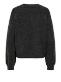 Only Pullover Donna 15378442 Dark Grey Melange - Grigio