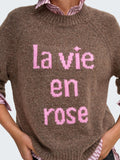 Only Pullover Donna 15378442 Walnut - Marrone