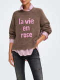 Only Pullover Donna 15378442 Walnut - Marrone