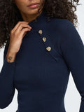 Only Pullover Onlmaisie Donna 15378491 Navy Blazer - Blu