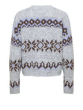 Only Pullover Donna 15378501 Light Grey Melange - Grigio