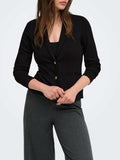 Only Blazer Onlpoptrash Bora Donna 15378782 Black - Nero