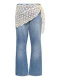 Only Jeans Straight Onlhollie Donna 15379237 - Denim
