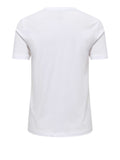 Only T-shirt Donna 15379937 Bright White Sparling - Bianco