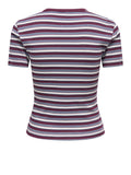 Only T-shirt Onlval Donna 15380215 Fig - Multicolore