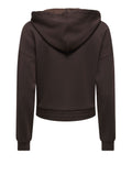 Only Felpa Zip Onlmyra Donna 15380272 Coffee Bean - Marrone