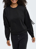 Only Felpa Onlalina Donna 15380310 Black - Nero