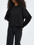 Only Felpa Onlalina Donna 15380310 Black - Nero