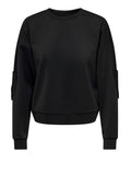 Only Felpa Onlalina Donna 15380310 Black - Nero