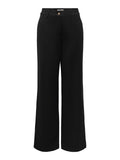 Only Pantalone Straight Onlpoptrash Tailored Donna 15380379 Black - Nero