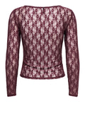 Only Maglia Onlnikita Donna 15380422 Decadent Chocolate - Bordeaux