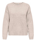 Only Pullover Onlolivia Donna 15380548 Humus - Beige
