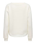 Only Pullover Onlscarlet Donna 15380678 Cloud Dancer - Bianco