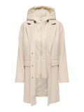 Only Cappotto Donna 15380748 Simply Taupe - Beige