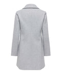 Only Cappotto Donna 15380750 Light Grey Melange - Grigio