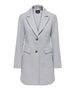 only cappotto donna 15380750 light grey melange grigio 164315943