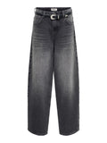 Only Jeans Wide Onlamber Donna 15380950 Black - Nero