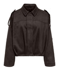 Only Giubbino Onlmoon Stina Faux Suede Donna 15381024 Chocolate Torte - Marrone