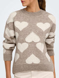 Only Pullover Onlpoppy Donna 15381465 - Avorio