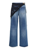 Only Jeans Wide Onlheath Donna 15381848 - Denim