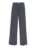 Only Pantalone Straight Onlbremen Mw Herringbone Donna 15381878 Dark Grey Melange - Grigio
