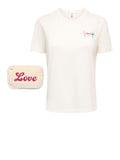 Only T-shirt Donna 15382004 Cloud Dancer - Bianco
