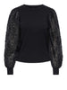 only pullover donna 15382123 black nero 167040412