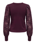 Only Pullover Donna 15382123 Winetasting - Bordeaux
