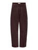 only pantalone carrot donna 15382132 coffee bean marrone 164673861
