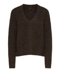 Only Pullover Donna 15382494 Coffee Bean - Marrone