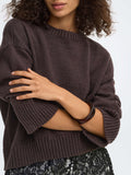 Only Pullover Onlevie Donna 15382505 Coffee Bean - Marrone