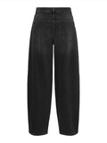 Only Jeans Bootcut Donna 15383018 Washed Black - Nero