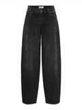 Only Jeans Bootcut Donna 15383018 Washed Black - Nero