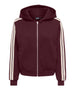 only felpa zip donna 15383210 winetasting bordeaux 165504603