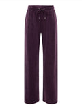 Only Pantalone Palazzo Donna 15383457 Plum Perfect - Bordeaux