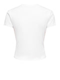 Only T-shirt Onlsunny Donna 15383627 Bright White - Bianco