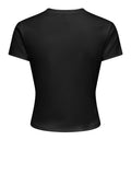 Only T-shirt Onlsunny Donna 15383627 Black - Nero