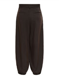 Only Pantalone Straight Onlrumba Alden Mw Pinst Balloon Donna 15383650 Mole - Marrone