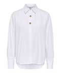 Only Camicia Casual Donna 15383696 Bright White - Bianco
