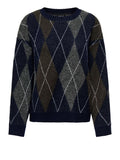Only Pullover Donna 15383804 Night Sky - Blu